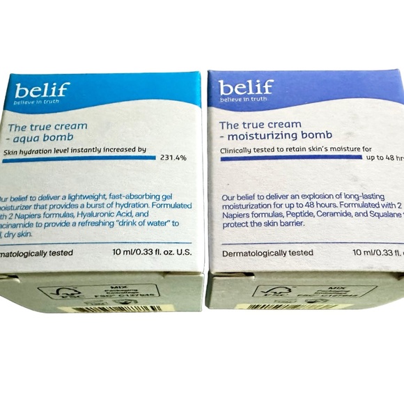 NWT 2 belif mini moisturizers - Picture 2 of 2